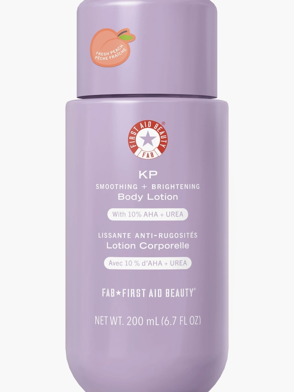 First Aid Beauty KP Smoothing + Brightening Body Lotion - New 6.7oz